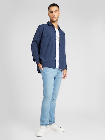 BOSS Orange Slimfit Jeans 'Delano' in Blau