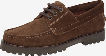 SIOUX Lace-up shoe ' Mikanera-700 ' in Brown: front