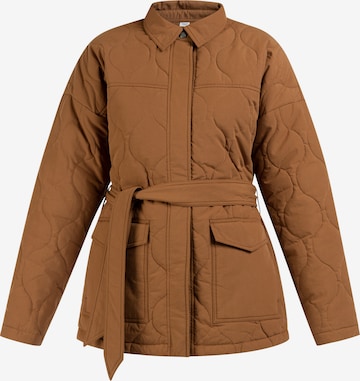 DreiMaster VintagePrijelazna jakna - smeđa boja: prednji dio