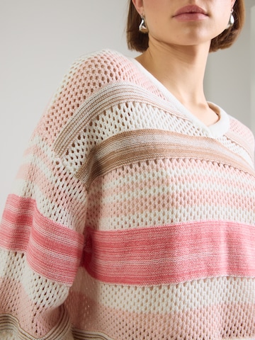 MORE & MORE Sweater in White