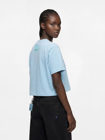 Tricou 'KLJ X Pietro Terzini' de la KARL LAGERFELD JEANS pe albastru