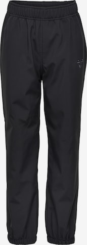 Hummel Loose fit Athletic Pants in Black: front