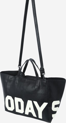 10Days Nakupovalna torba | črna barva