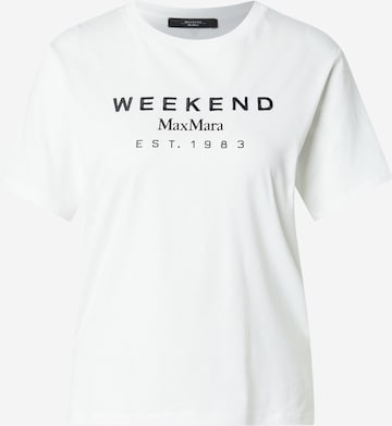 balta Weekend Max Mara Marškinėliai 'CABINA': priekis