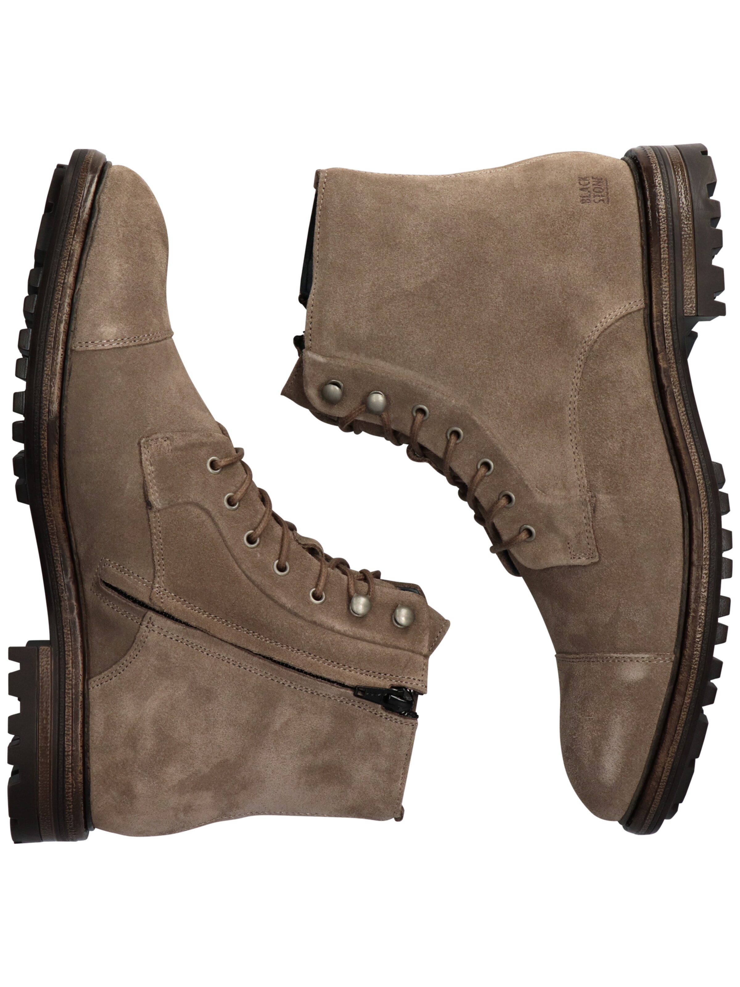 BLACKSTONE - Botas con cordones 'Lester UG20' en marrón