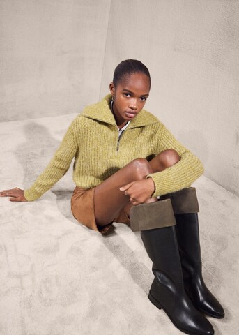 MANGO TEEN Stiefel 'Lisa' in Schwarz