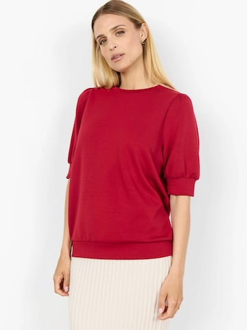 Soyaconcept Sweatshirt 'Banu' in Rood: voorkant