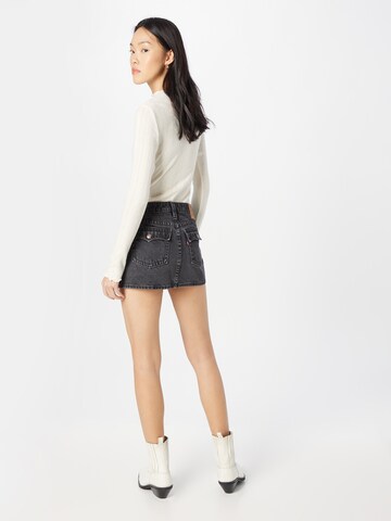 LEVI'S ® Nederdel 'XS Skirt' i sort