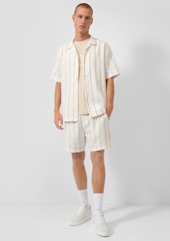 QS Regular Broek in Beige