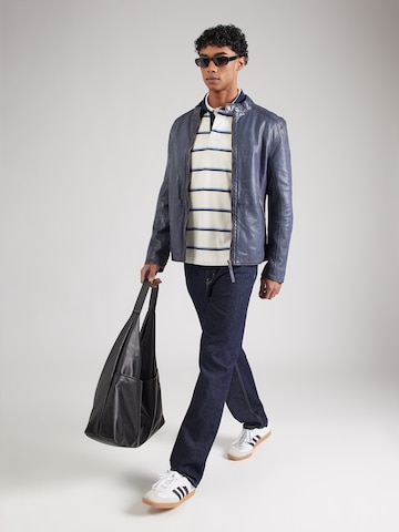 Mauritius Between-Season Jacket 'Baydo' in Blue