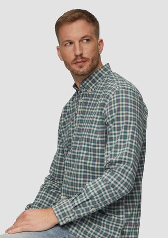 s.Oliver Regular fit Button Up Shirt in Beige