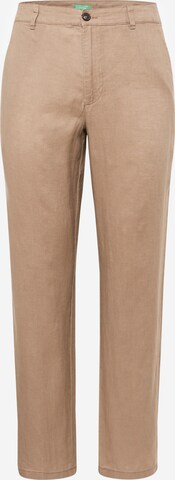 UNITED COLORS OF BENETTON - regular Pantalón chino en gris: frente