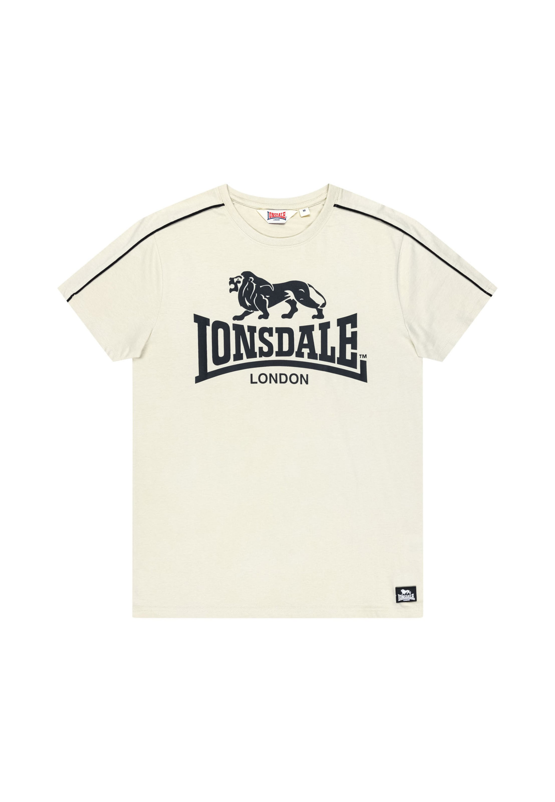 Lonsdale London Koszulka 'Ruislip' w kolorze beżowy: przód