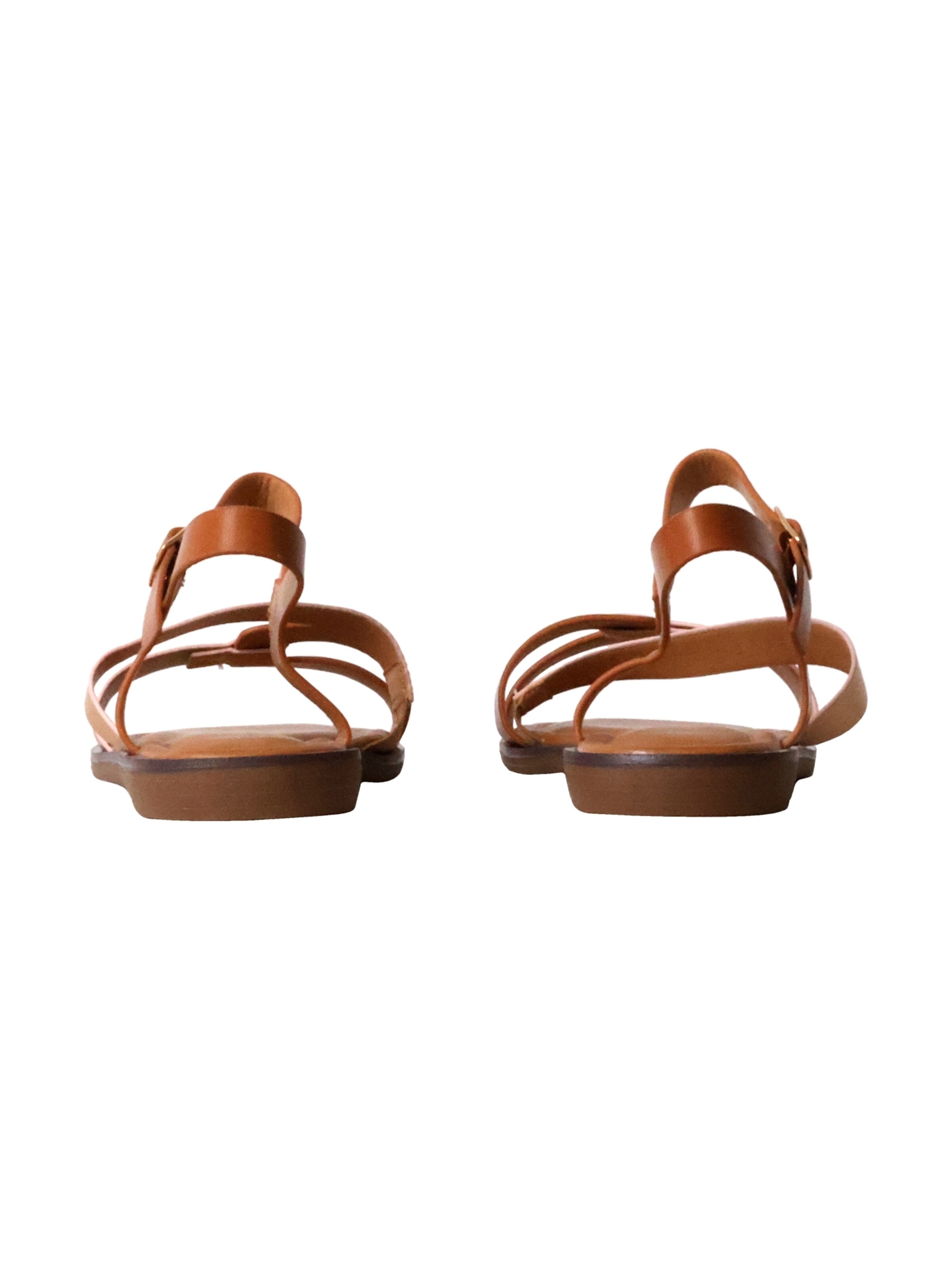 POTI PATI - Sandalias 'Flache Sandalen mit Riemchen' en marrón
