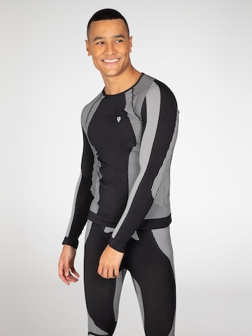 PROTEST Unterhemd 'CARSON' in Schwarz: Vorderseite