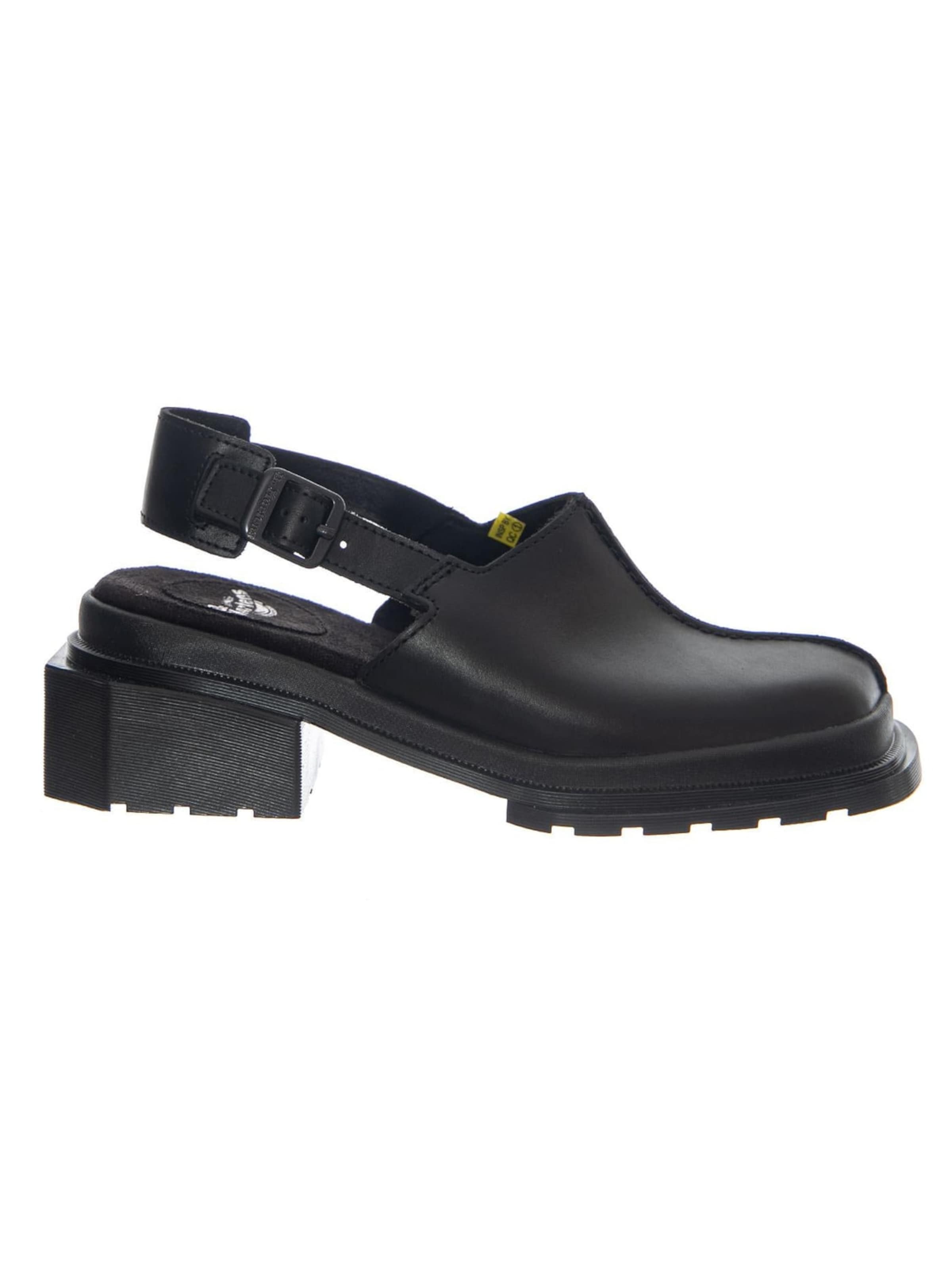 Dr. Martens Classic Flats 'Maybole' in Black: front