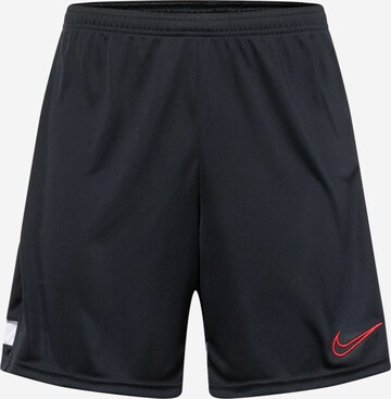 NIKE Workout Pants 'Academy' in Black: front