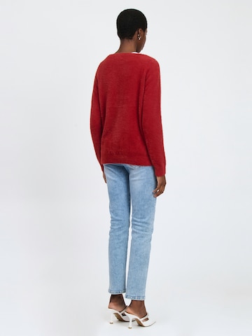 Influencer Sweter w kolorze czerwony