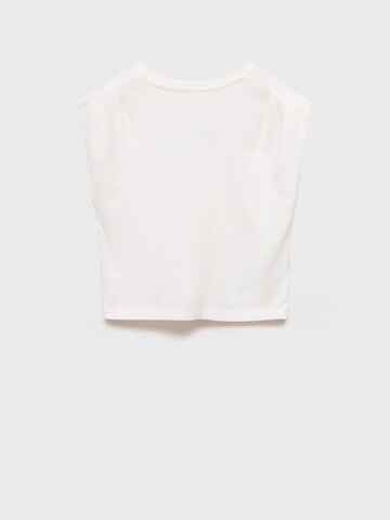 MANGO KIDS Topp 'LOVELY' i vit
