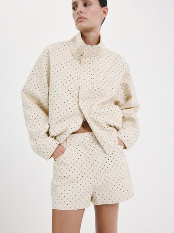 MANGO Átmeneti dzseki - bézs: elől