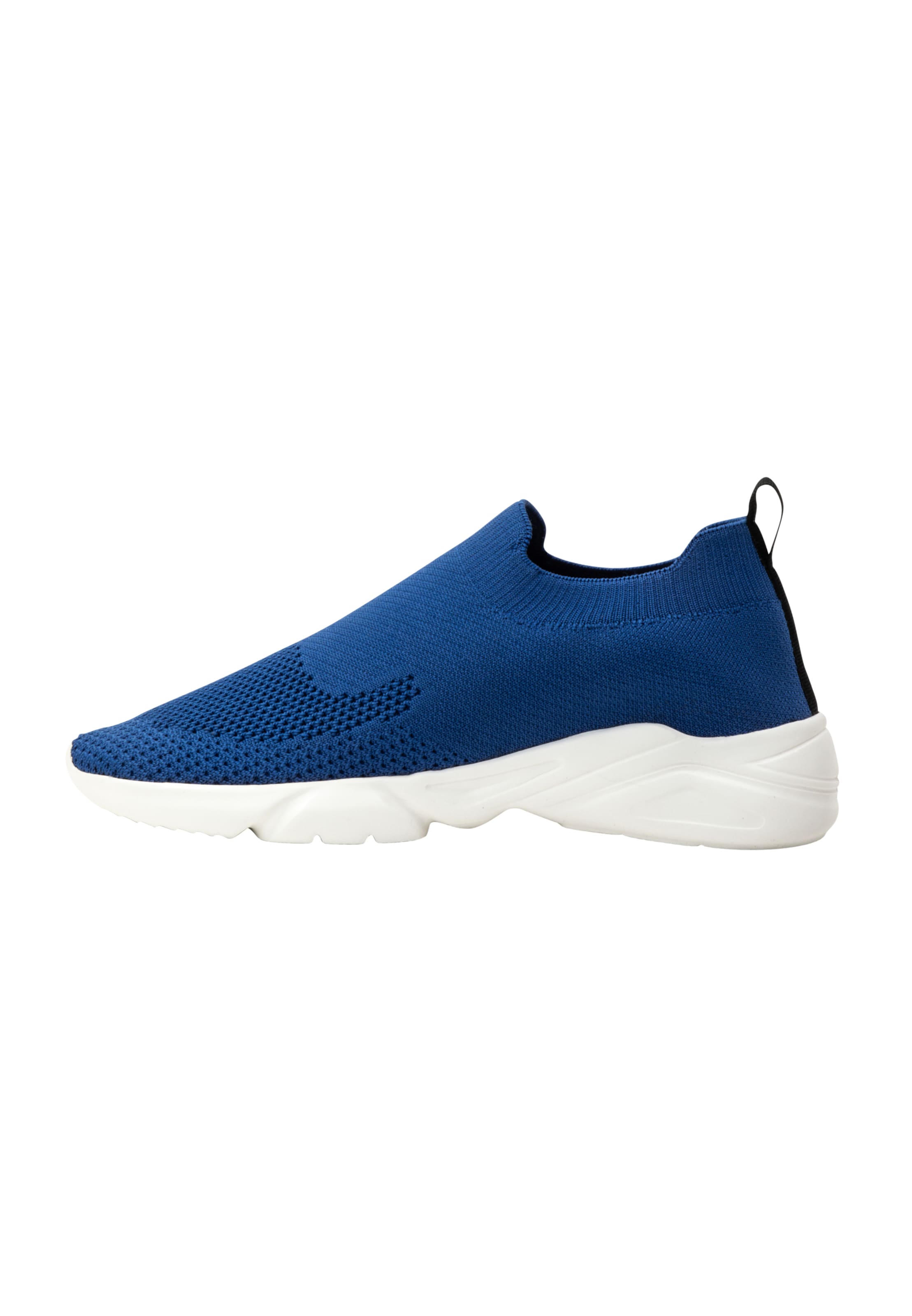 Scarpa slip-on di DreiMaster Maritim in blu: frontale