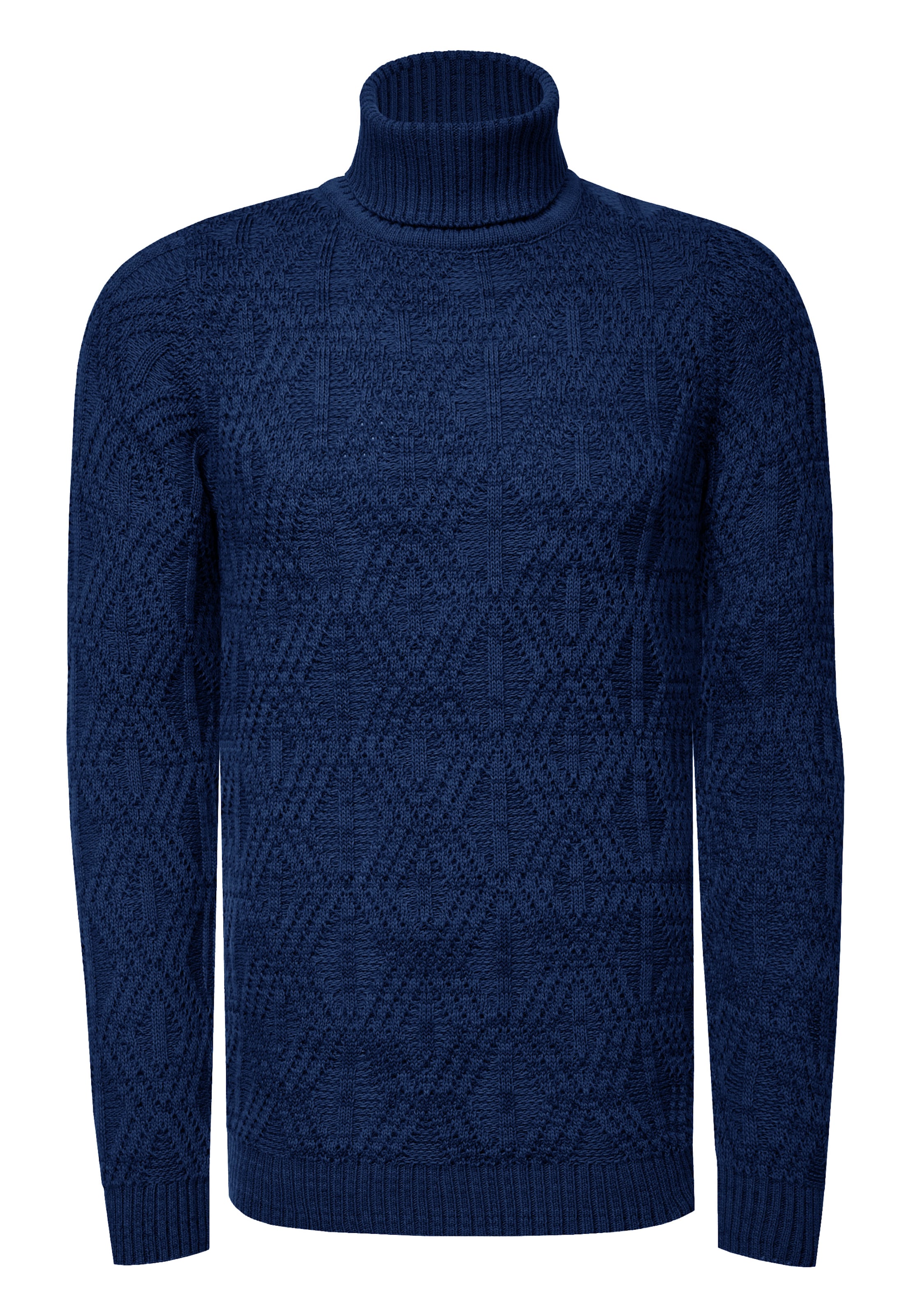 Rusty Neal Trui in Blauw: voorkant