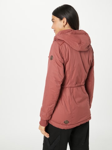 Ragwear Between-Seasons Parka 'DANKA' in Red