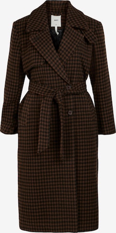 OBJECT Between-Seasons Coat in Brown: front