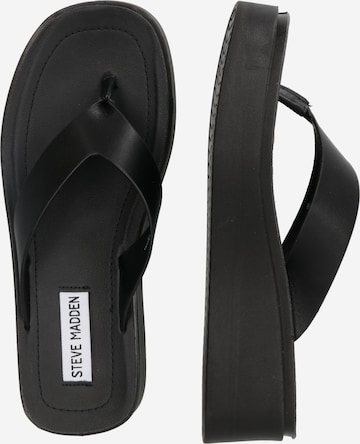 STEVE MADDEN Teenslipper 'CARLENE' in Zwart