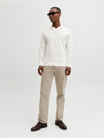 JACK & JONES Pullover 'JPRBLURiley' in Weiß