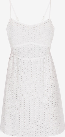IZIALjetna haljina 'Boho' - bijela boja: prednji dio