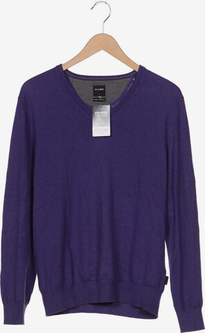 OLYMP Sweater & Cardigan in S in Purple: front