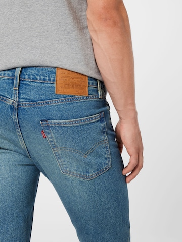 zils LEVI'S ® Paplatināti gali Džinsi '527™ Slim Bootcut'