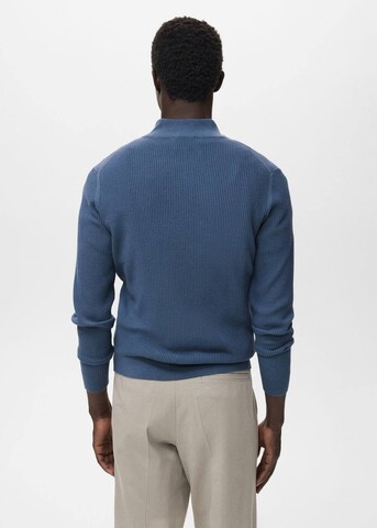 MANGO MAN Sweater 'Antiguap' in Blue