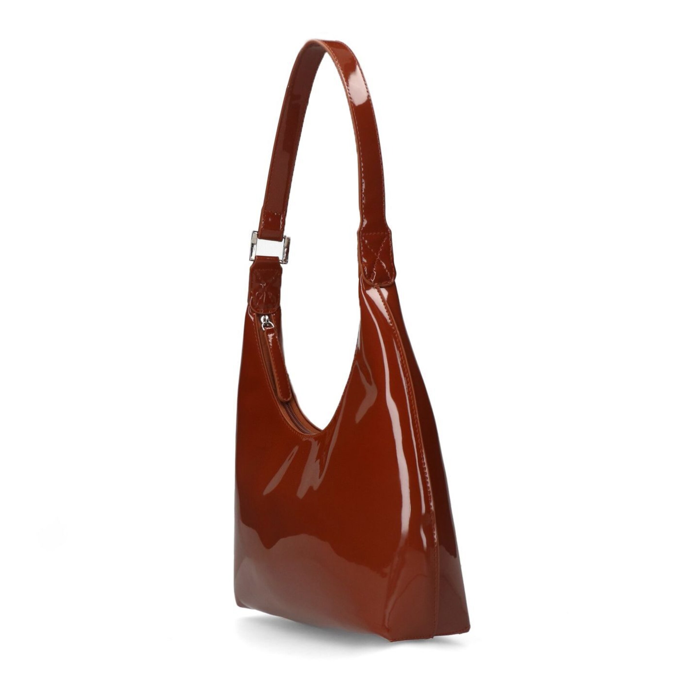 MANFIELD Schultertasche in Braun