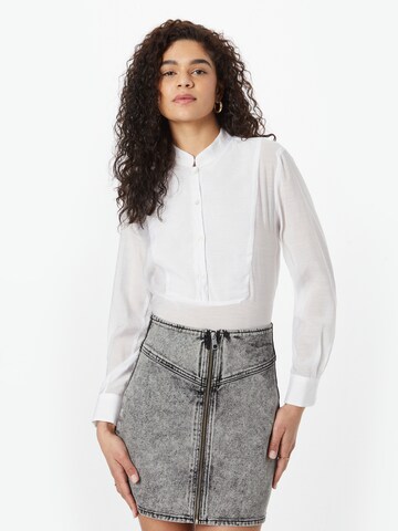 Sisley - Blusa en blanco: frente