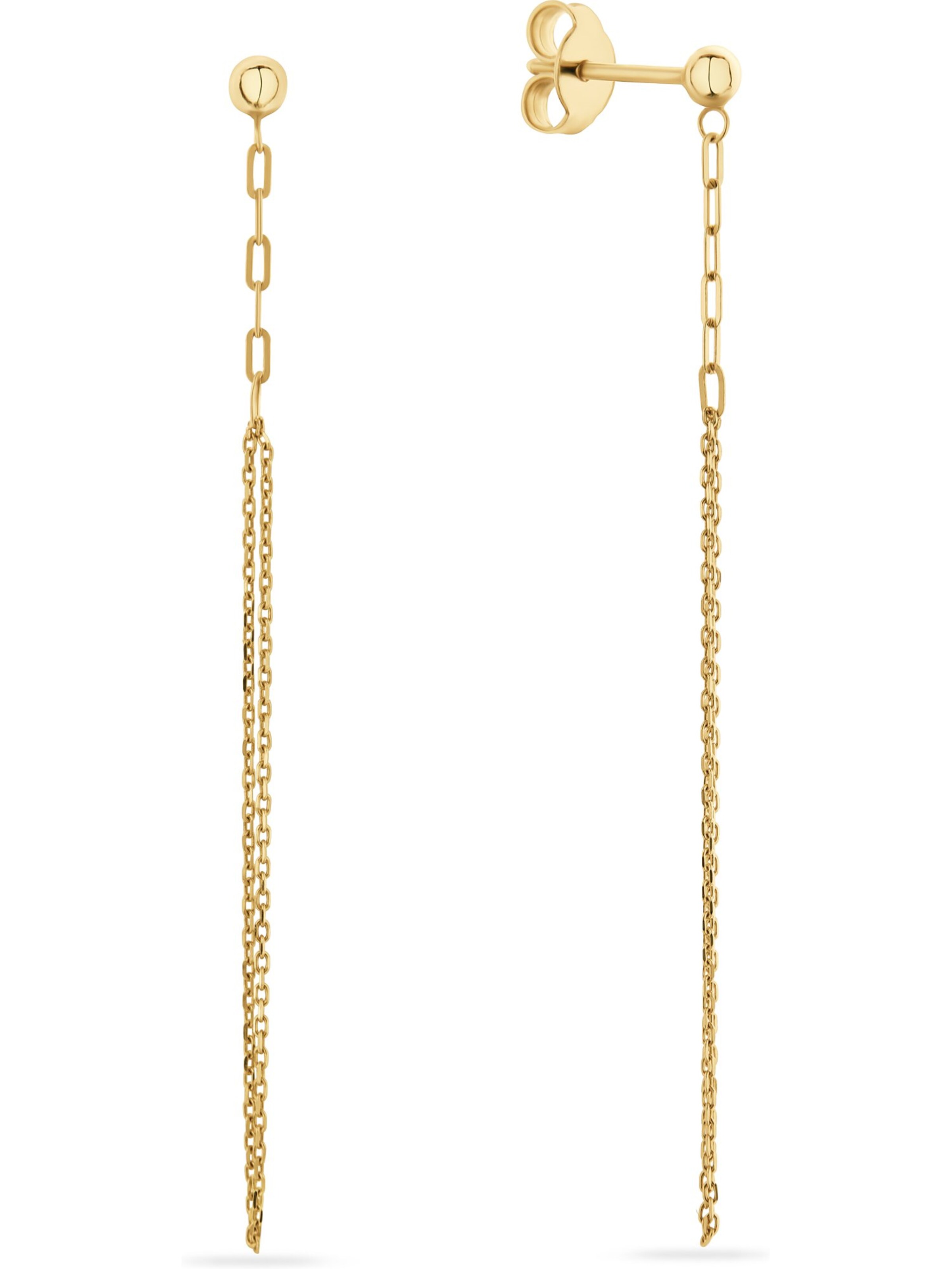 CHRIST Ohrringe in Gold