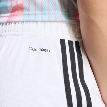 ADIDAS PERFORMANCE Regular Sports trousers 'Belgium 26 Away' in White