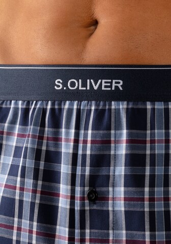 Pantaloni de pijama de la s.Oliver pe albastru