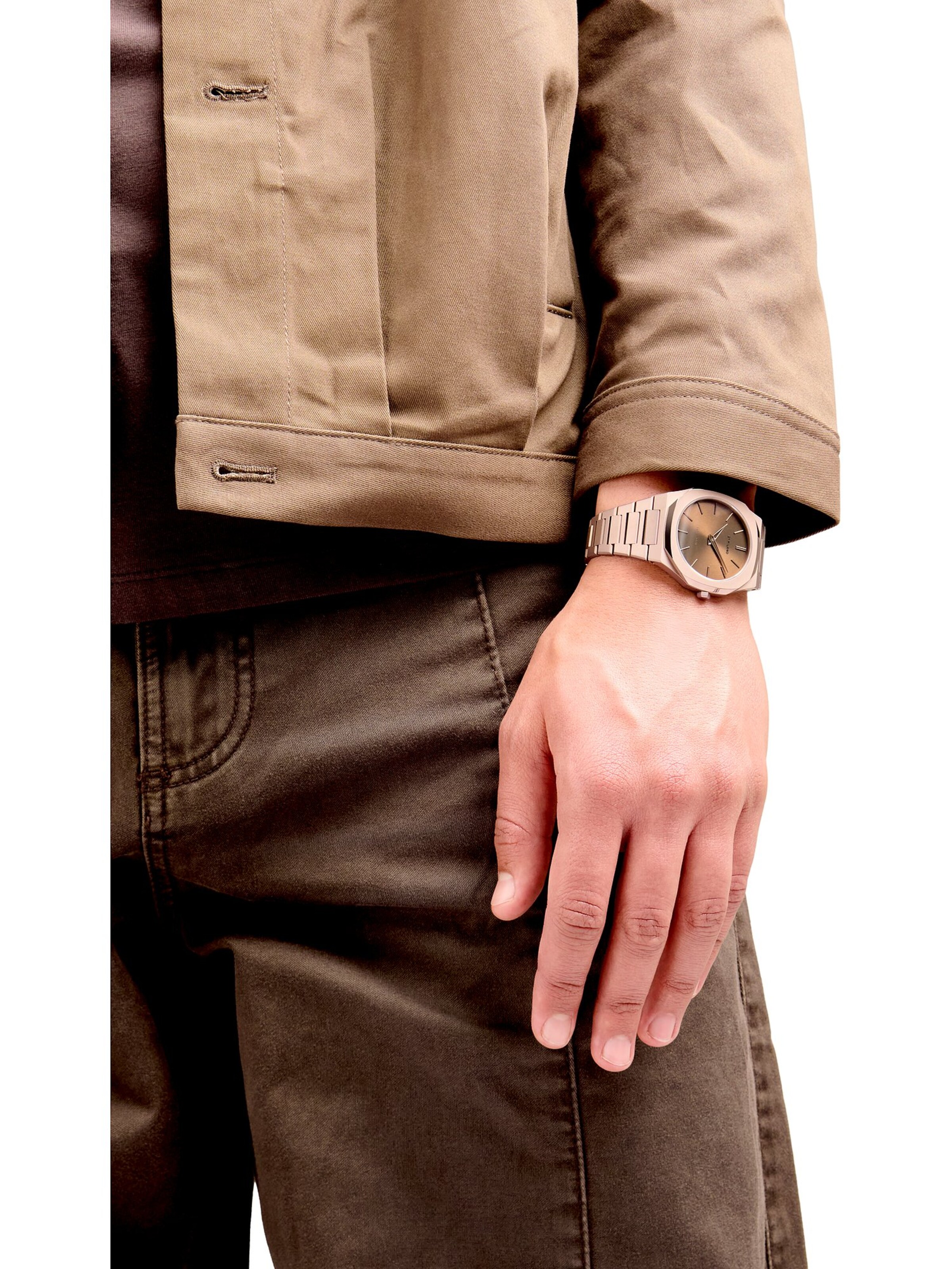 D1 Milano Analog Watch in Brown