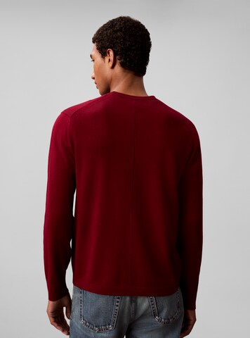 Calvin Klein Regular Trui in Rood