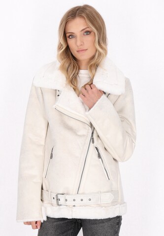DreiMaster Vintage - Casaco de inverno em branco: frente