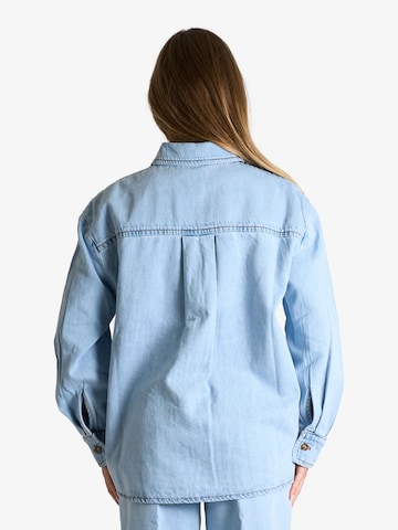 ViCOLO Blouse in Blauw: voorkant
