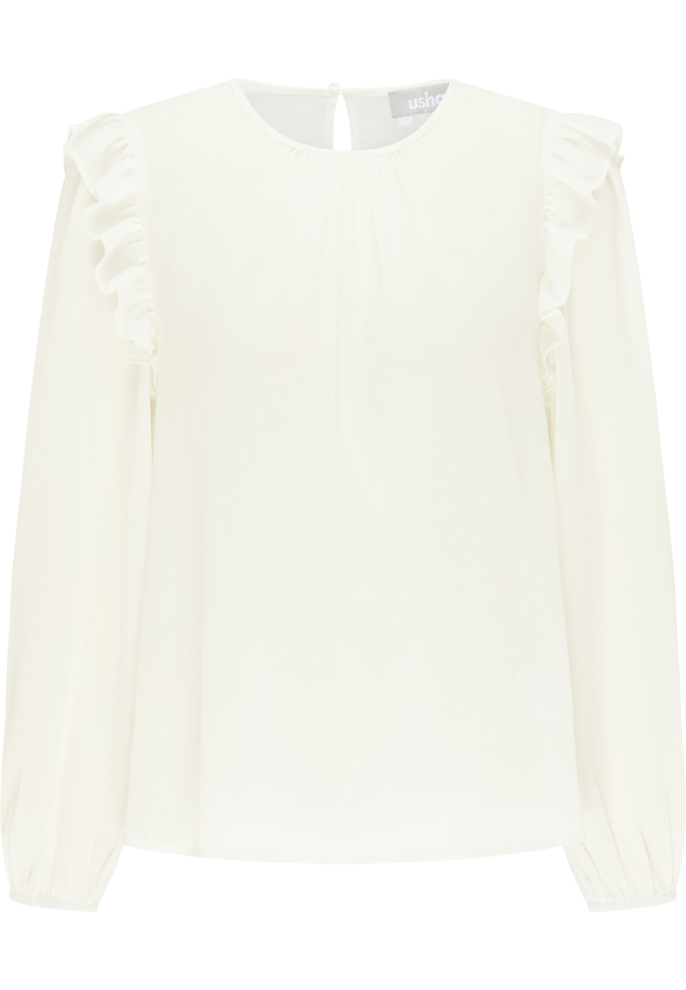 Bluză de la Usha pe alb: față