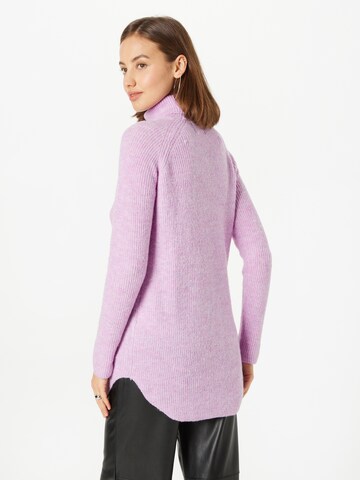 PIECES Sweter 'Ellen' w kolorze fioletowy