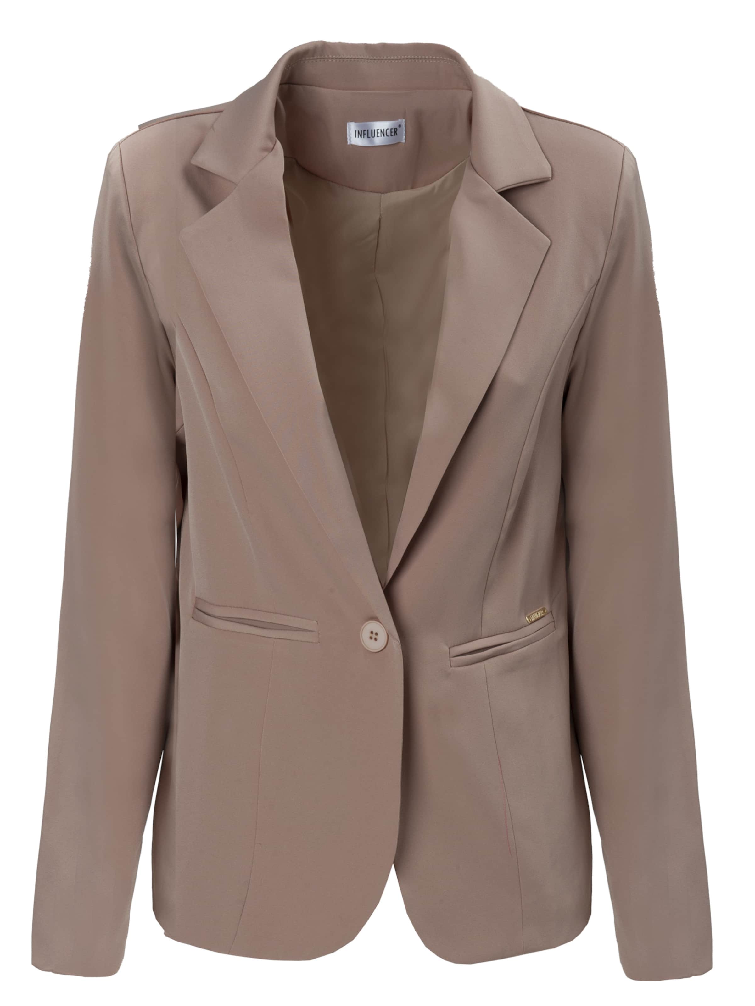 Influencer Blejzer - Béžová: predná strana