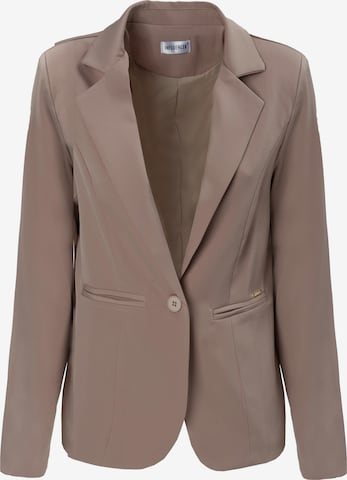 Blazer Influencer en beige : devant
