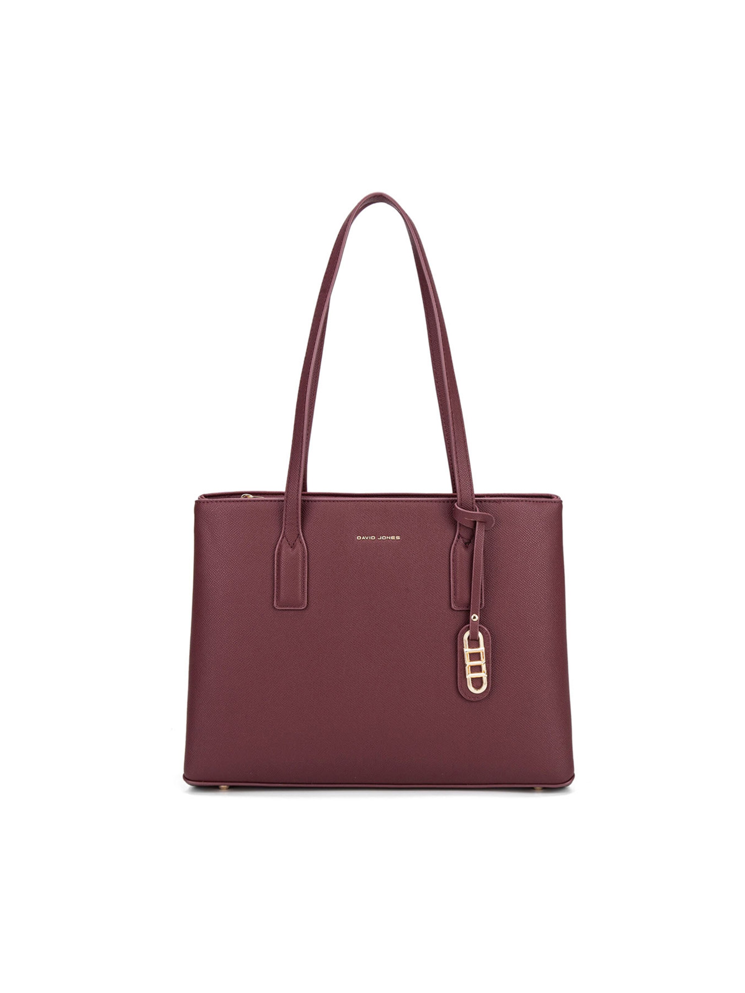 Shopper di David Jones in rosso: frontale