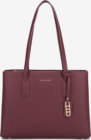 Shopper di David Jones in rosso: frontale