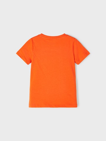 NAME IT Shirt 'Horvald' in Orange